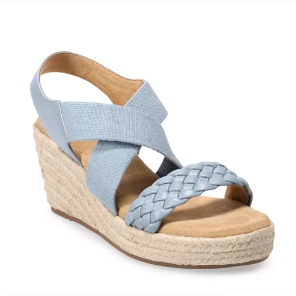 Sonoma‎ Goods For Life® Coraa Espadrille Wedge Sandals Size 10M